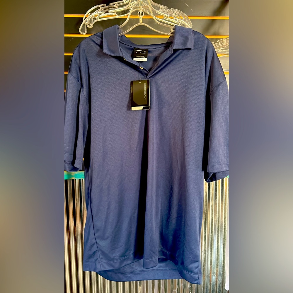 Men’s Nike navy polo shirt - large - nwt